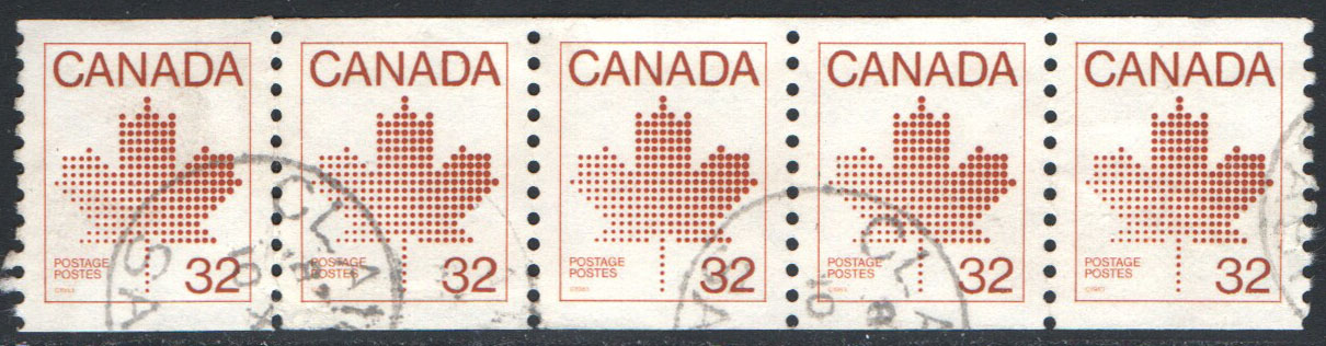 Canada Scott 951 Used Strip